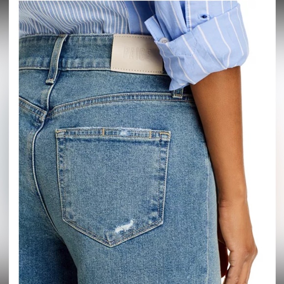 Paige Sasha Ankle Wide Cuff Jeans - Picture 4 of 8